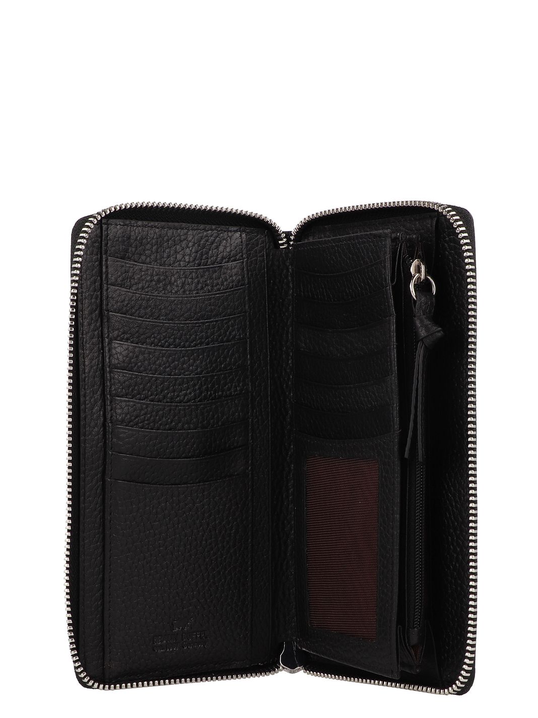 Braun Büffel Hanna Portafoglio Protezione RFID Vera Pelle 18.5 cm Braun Büffel Hanna Portafoglio Protezione RFID Vera Pelle 18.5 cm