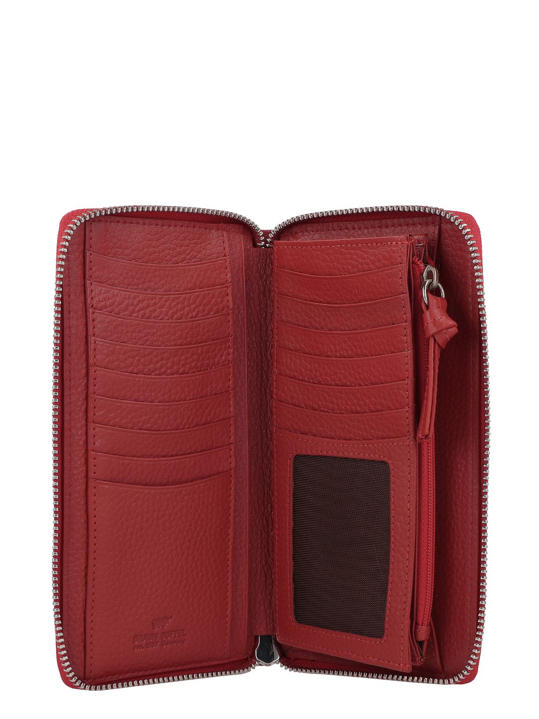 Braun Büffel Hanna Portafoglio Protezione RFID Vera Pelle 18.5 cm Braun Büffel Hanna Portafoglio Protezione RFID Vera Pelle 18.5 cm