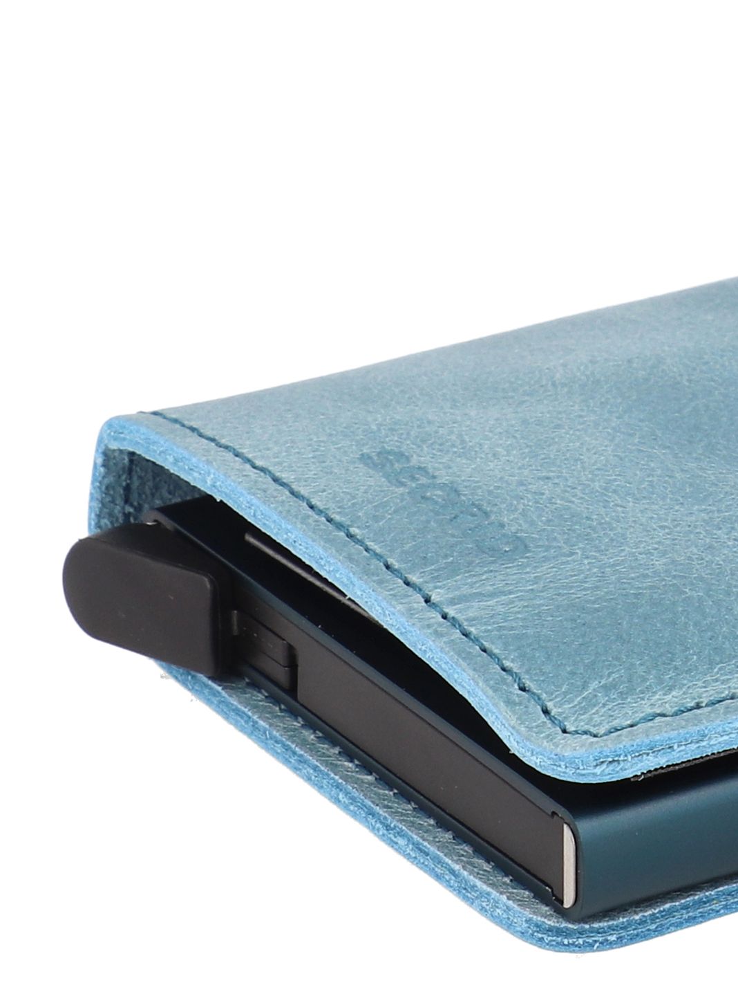Secrid Slimwallet Custodia per carta di credito Protezione RFID Vera Pelle 6.5 cm