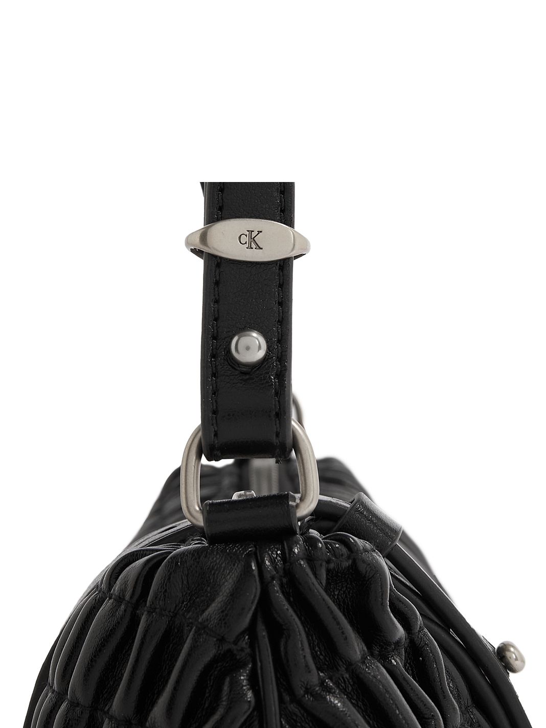 Calvin Klein Ruched Bolsa de hombro 28 cm