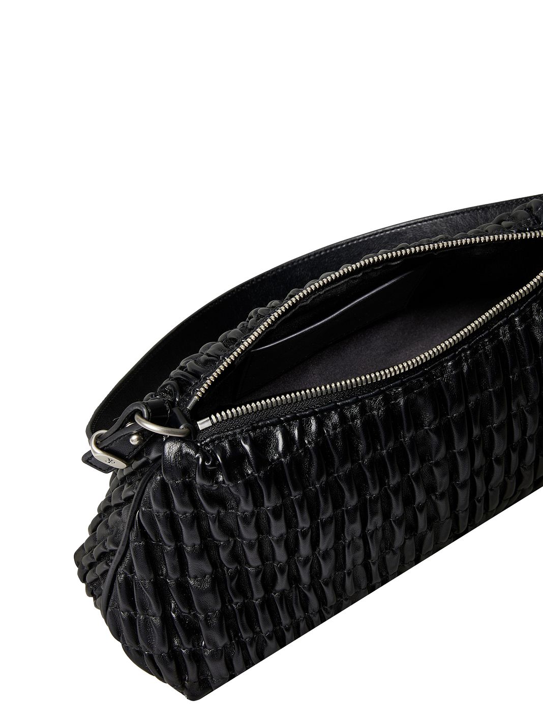 Calvin Klein Ruched Bolsa de hombro 28 cm