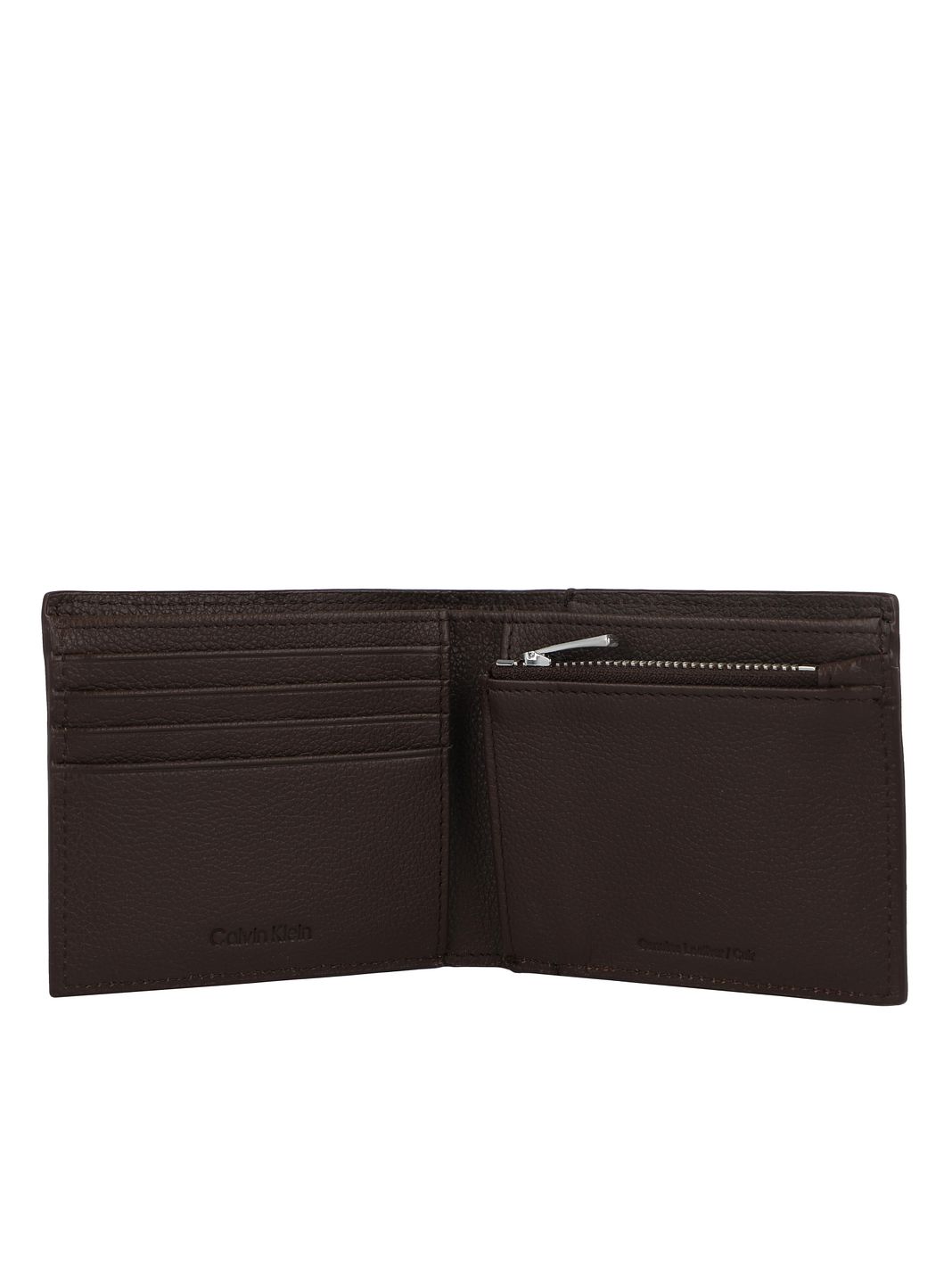 Calvin Klein Micro Pebble Plånbok Läder 11 cm Calvin Klein Micro Pebble Plånbok Läder 11 cm
