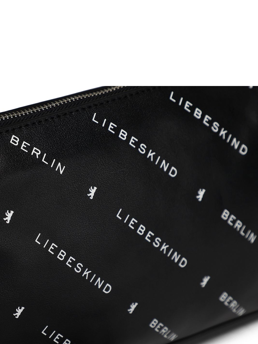 Liebeskind Monogram Borsa a spalla Vera Pelle 23.5 cm Liebeskind Monogram Borsa a spalla Vera Pelle 23.5 cm