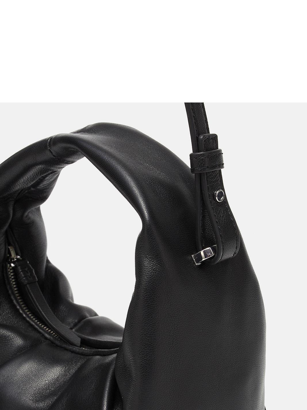 LES VISIONNAIRES Greta Mini Essential Borsetta Vera Pelle 23 cm