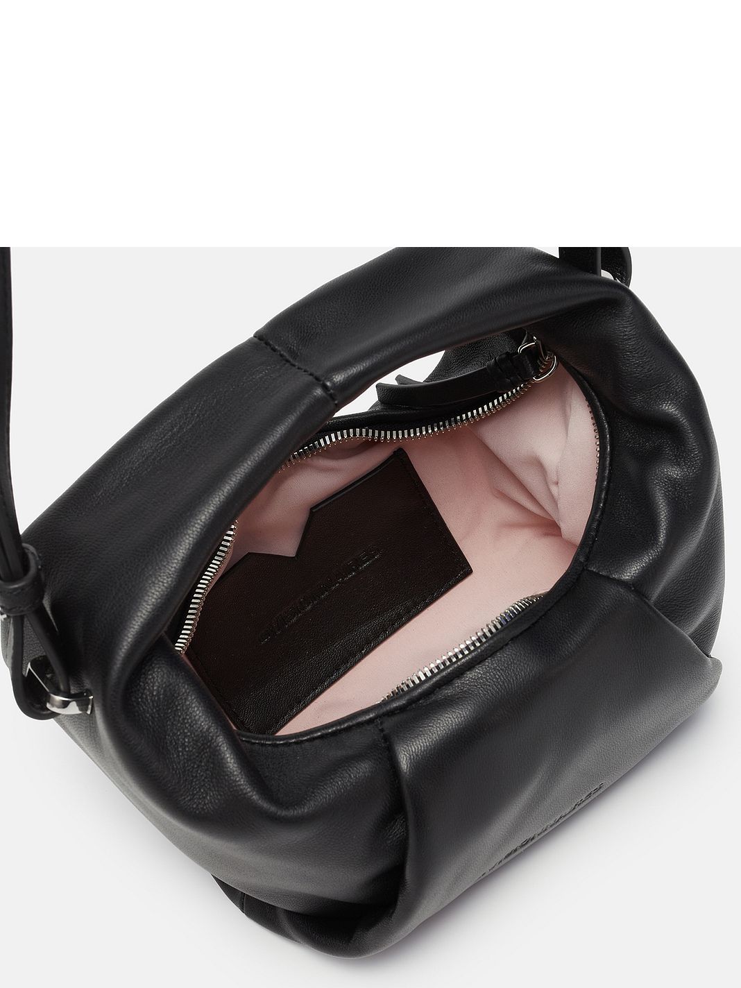 LES VISIONNAIRES Greta Mini Essential Borsetta Vera Pelle 23 cm