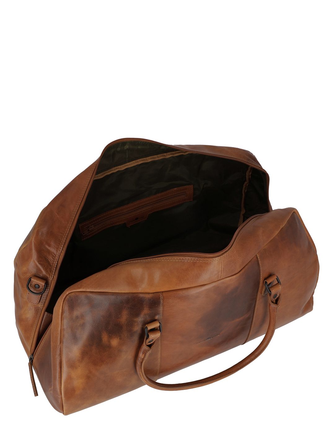 Greenburry Newport Bolsa de viaje fin de semana Piel natural 54 cm