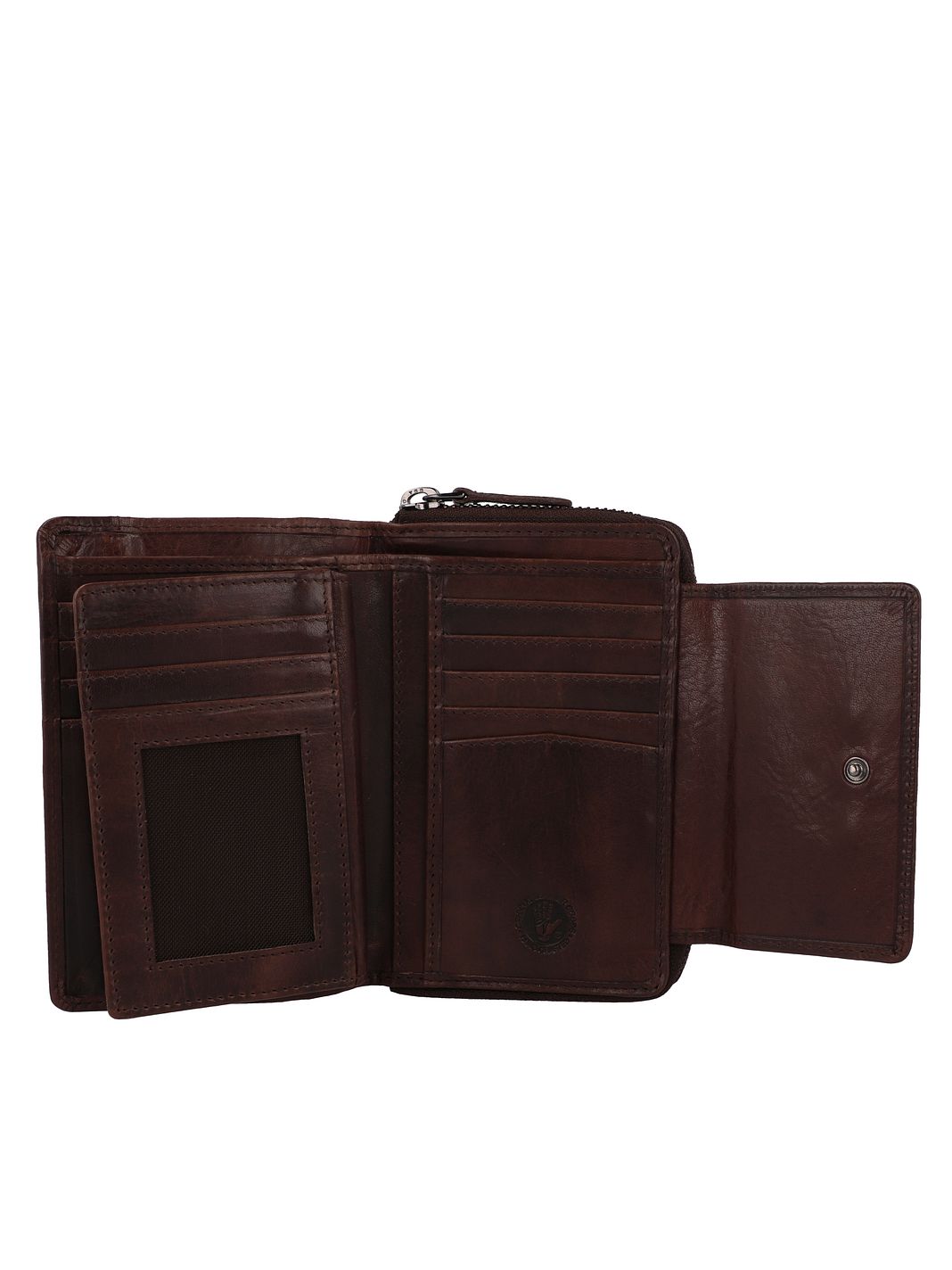 Greenburry Newport Plånbok RFID-skydd Läder 14 cm
