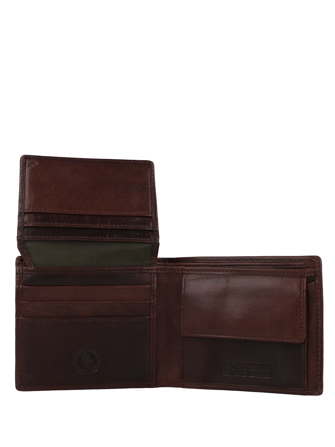 Greenburry Newport Plånbok RFID-skydd Läder 11 cm