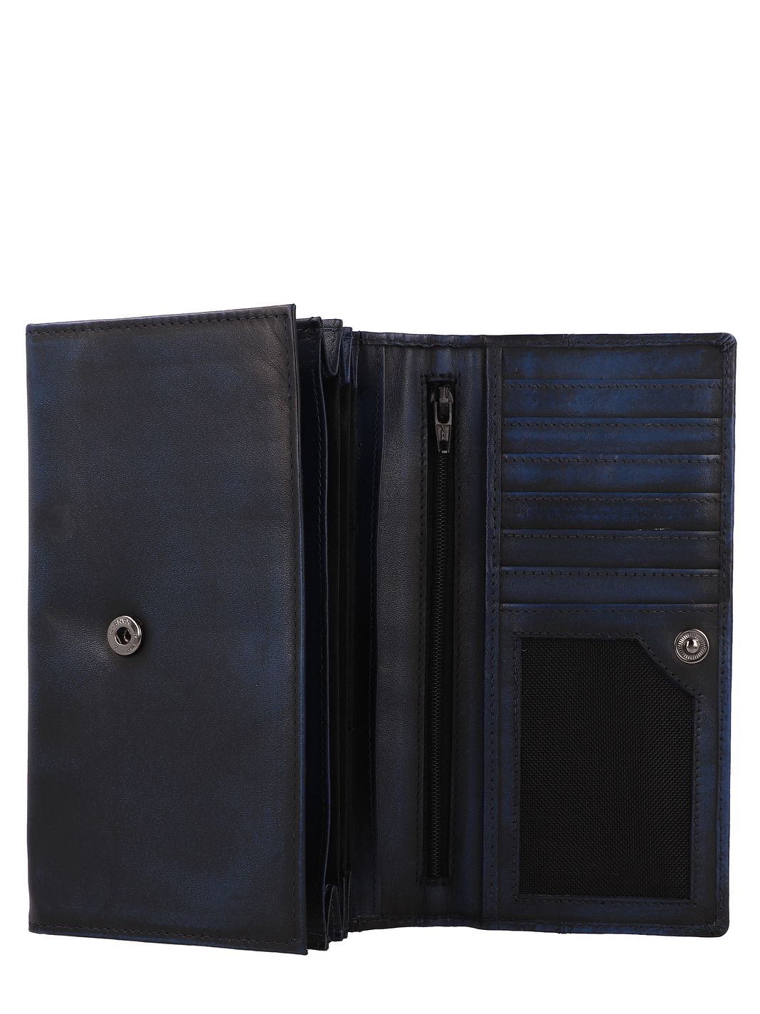 Greenburry Destressed Plånbok RFID-skydd Läder 18.5 cm