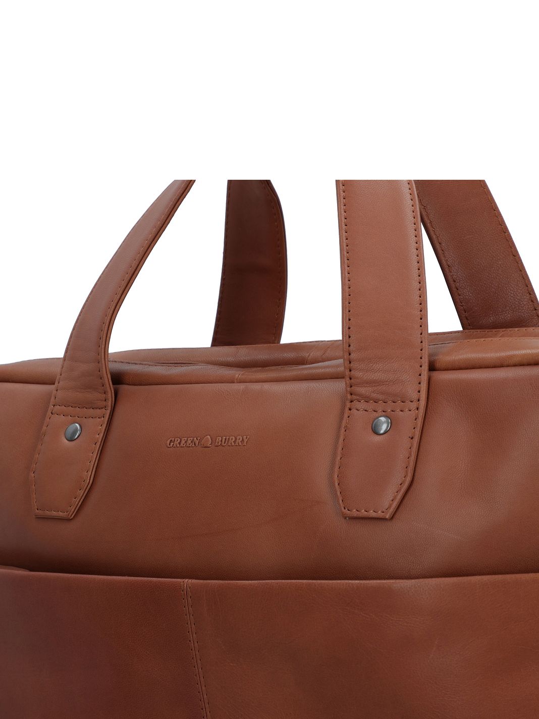 Greenburry Fiorentina Maletín Piel natural 37 cm Compartimento para el portátil