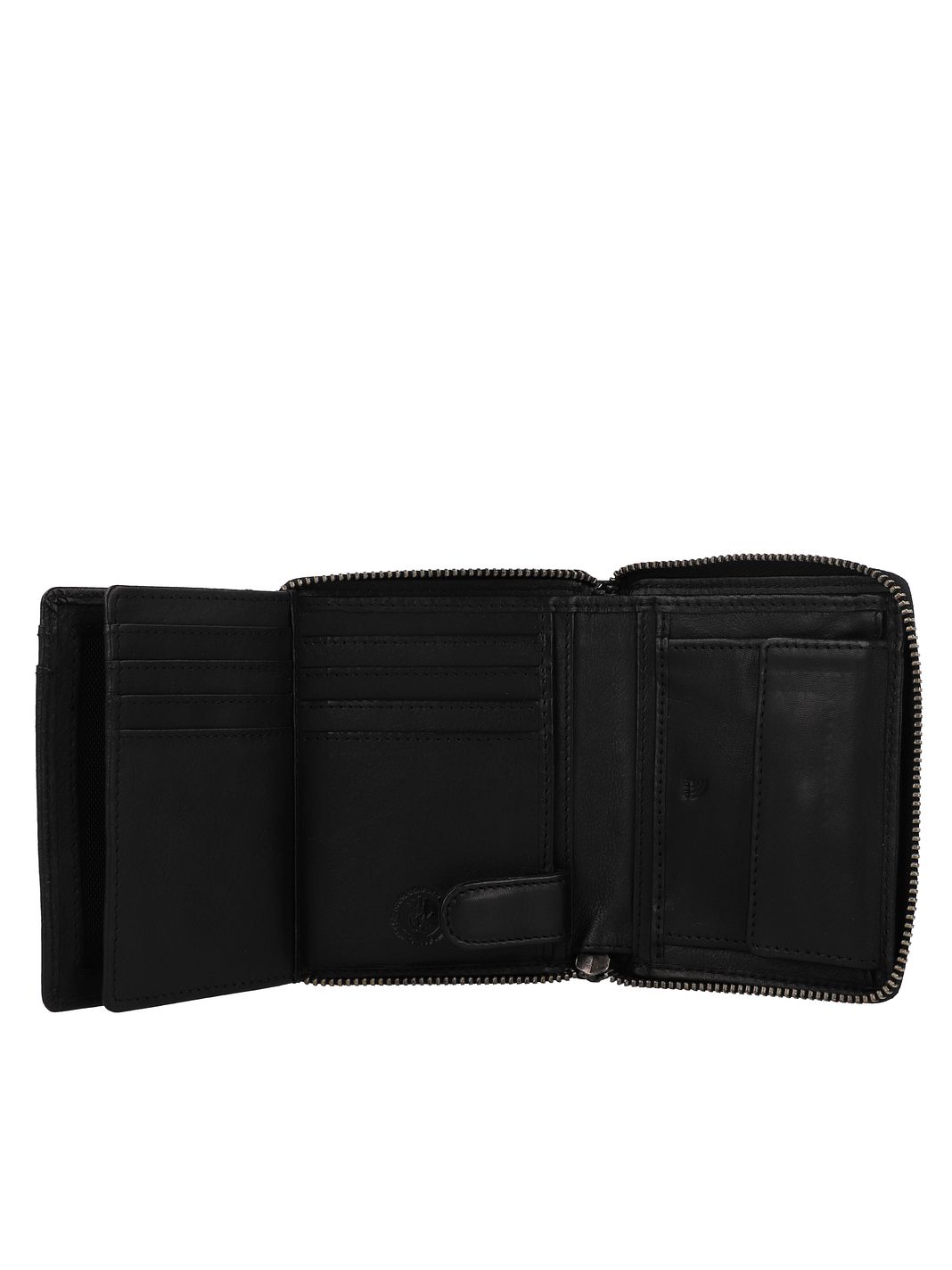 Greenburry Colombiana Portafoglio Protezione RFID Vera Pelle 12.5 cm