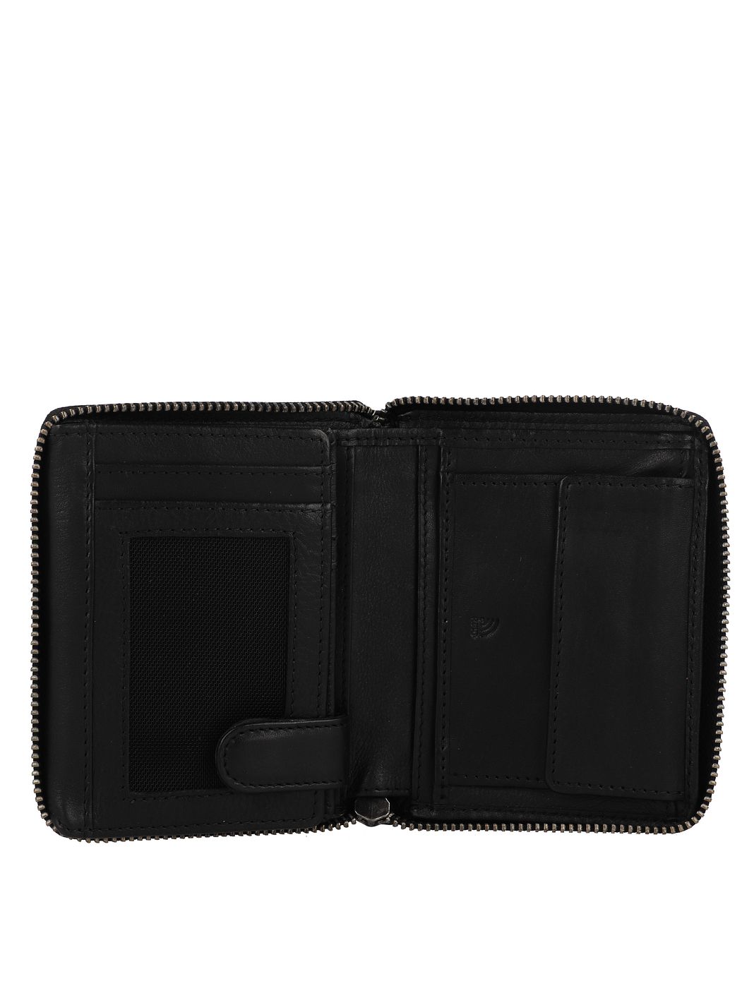 Greenburry Colombiana Portafoglio Protezione RFID Vera Pelle 12.5 cm