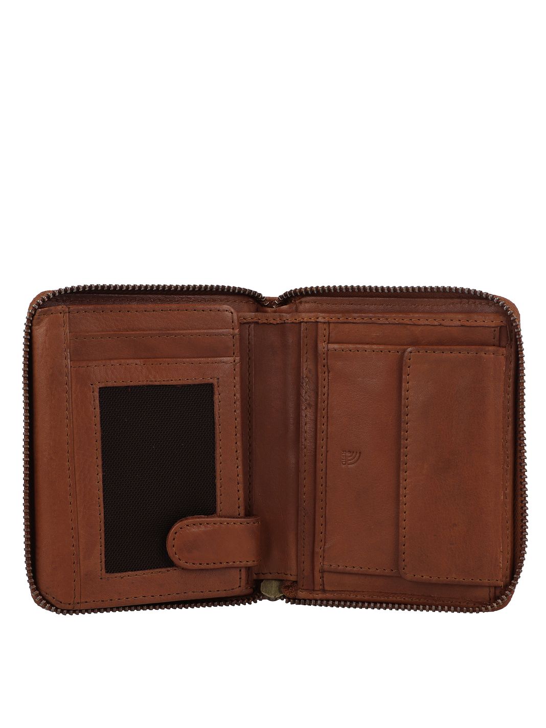 Greenburry Colombiana Portafoglio Protezione RFID Vera Pelle 12.5 cm