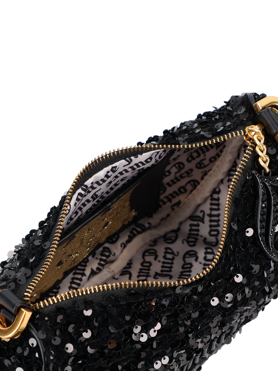 Juicy Couture Blossom Paillettes Borsa a spalla 24 cm Juicy Couture Blossom Paillettes Borsa a spalla 24 cm