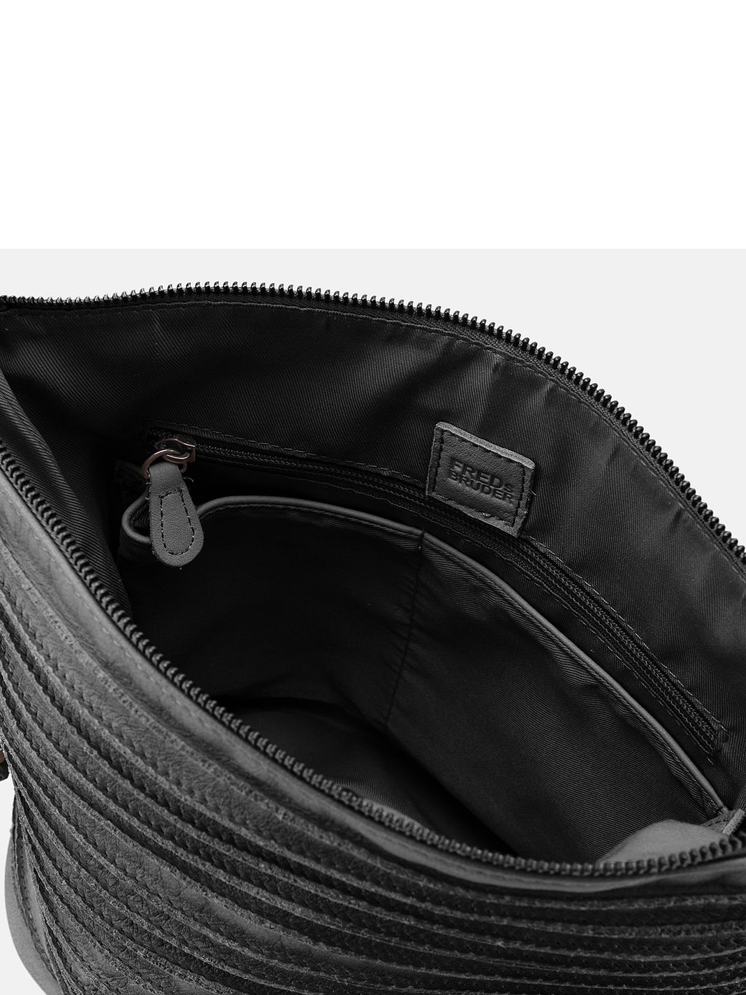 FredsBruder Riffelinchen Borsa a tracolla Vera Pelle 23 cm FredsBruder Riffelinchen Borsa a tracolla Vera Pelle 23 cm