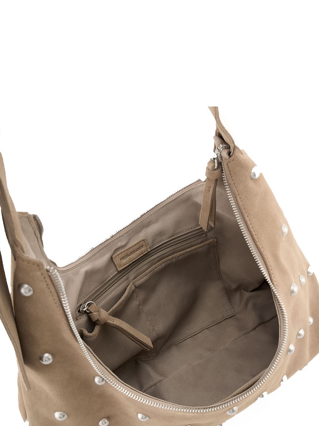 FredsBruder Endless Beads Borsa a spalla Vera Pelle 44 cm FredsBruder Endless Beads Borsa a spalla Vera Pelle 44 cm
