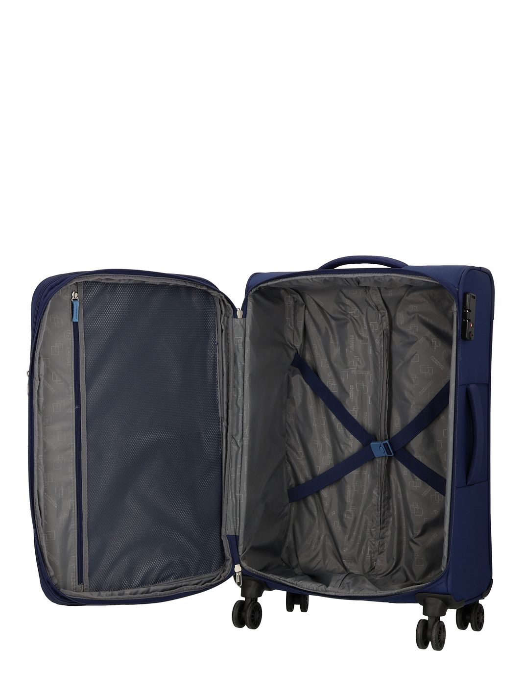American Tourister Star Max 4 ruote Set di valigie 3 pezzi espandibile American Tourister Star Max 4 ruote Set di valigie 3 pezzi espandibile