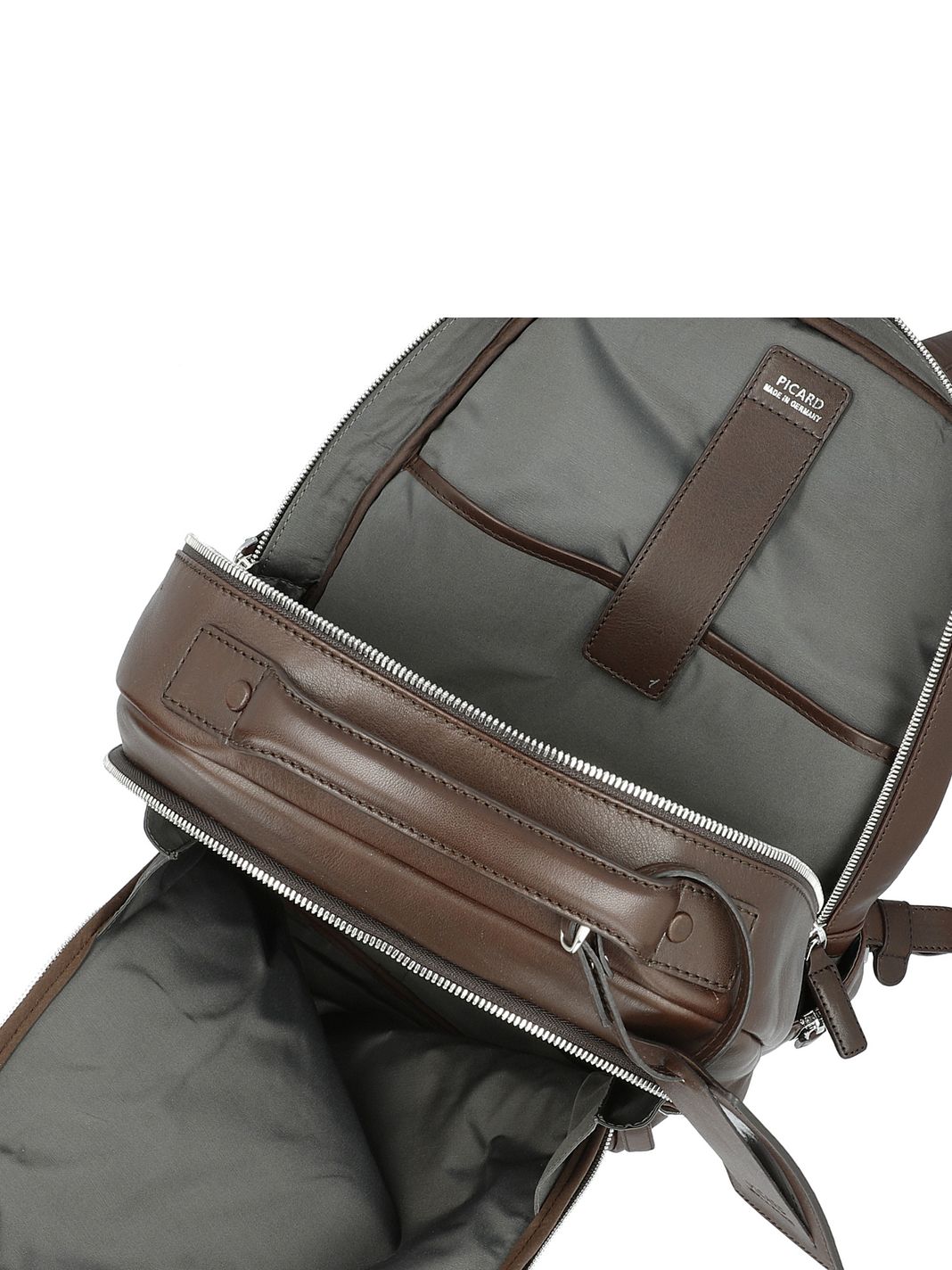 Picard Authentic Zaino da lavoro Vera Pelle 41 cm Vano porta PC Picard Authentic Zaino da lavoro Vera Pelle 41 cm Vano porta PC