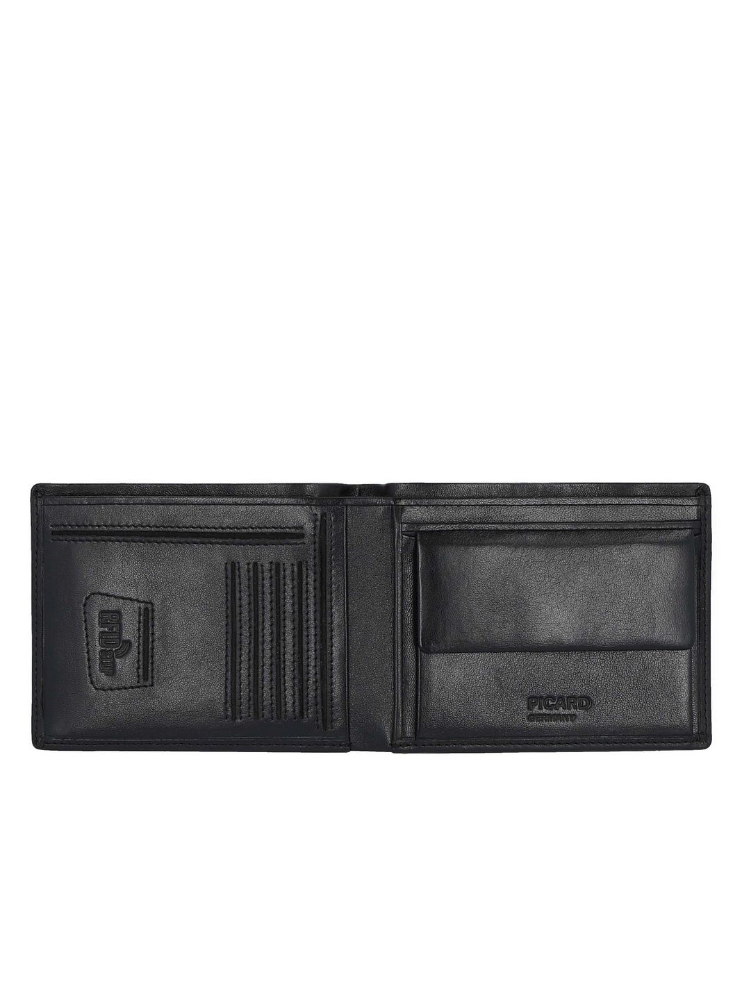 Picard London 1 Portafoglio Protezione RFID Vera Pelle 12.5 cm Picard London 1 Portafoglio Protezione RFID Vera Pelle 12.5 cm
