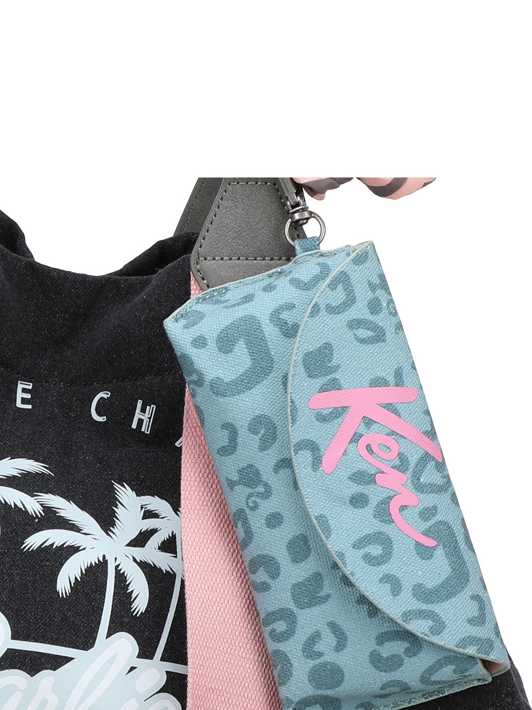 Fritzi aus Preußen Malibu Denim Limited Barbie Izzy Medium Borsa shopper 42 cm Fritzi aus Preußen Malibu Denim Limited Barbie Izzy Medium Borsa shopper 42 cm