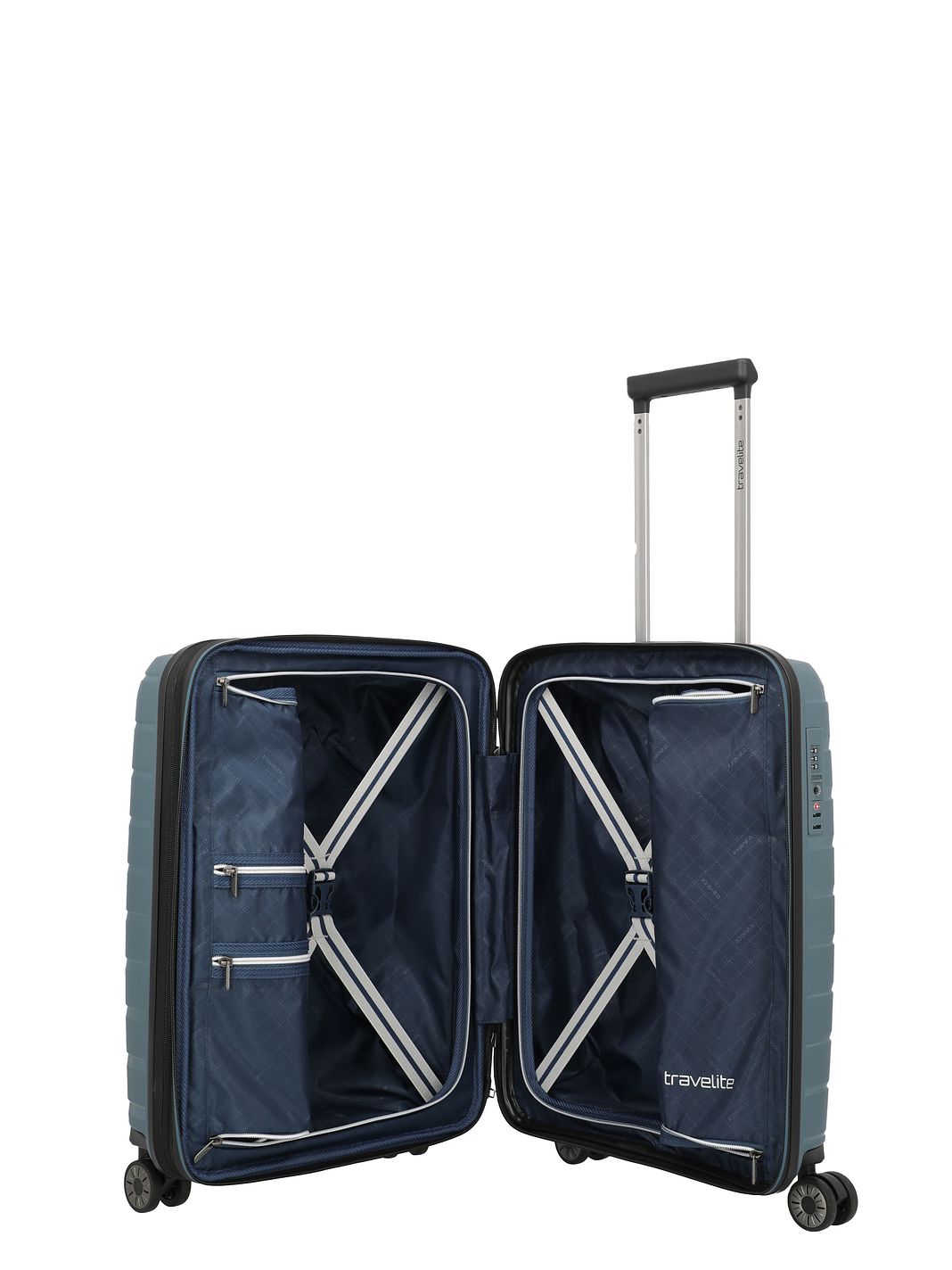 Travelite Air Base 4 ruote Trolley cabina 55 cm espandibile Travelite Air Base 4 ruote Trolley cabina 55 cm espandibile