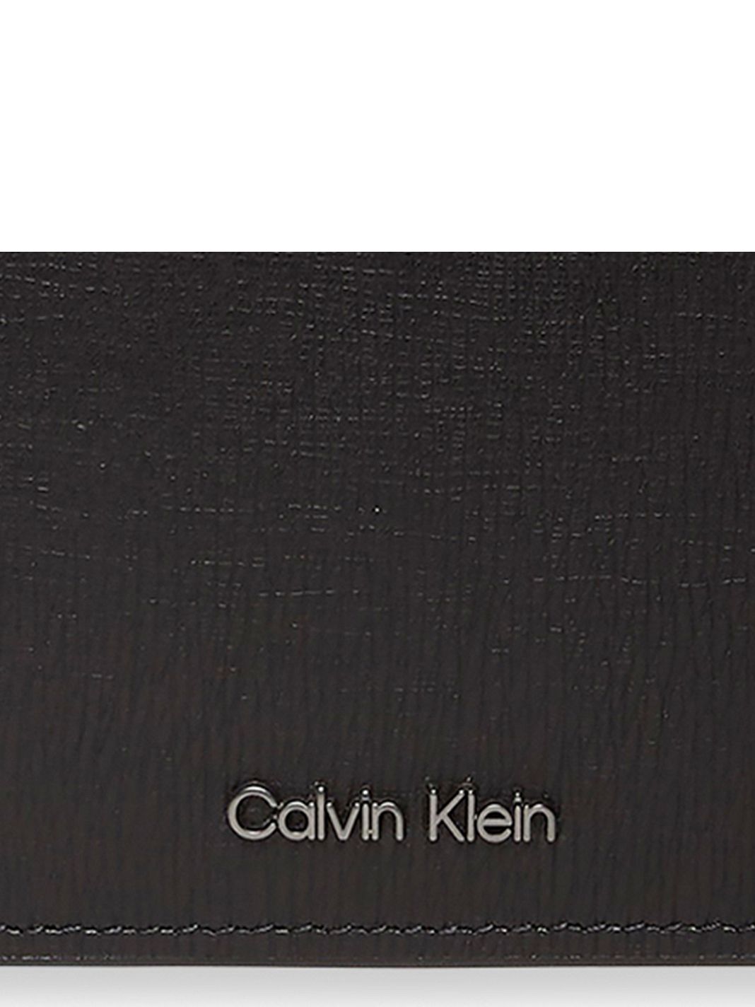 Calvin Klein Saffiano Portafoglio Protezione RFID Vera Pelle 12 cm Calvin Klein Saffiano Portafoglio Protezione RFID Vera Pelle 12 cm