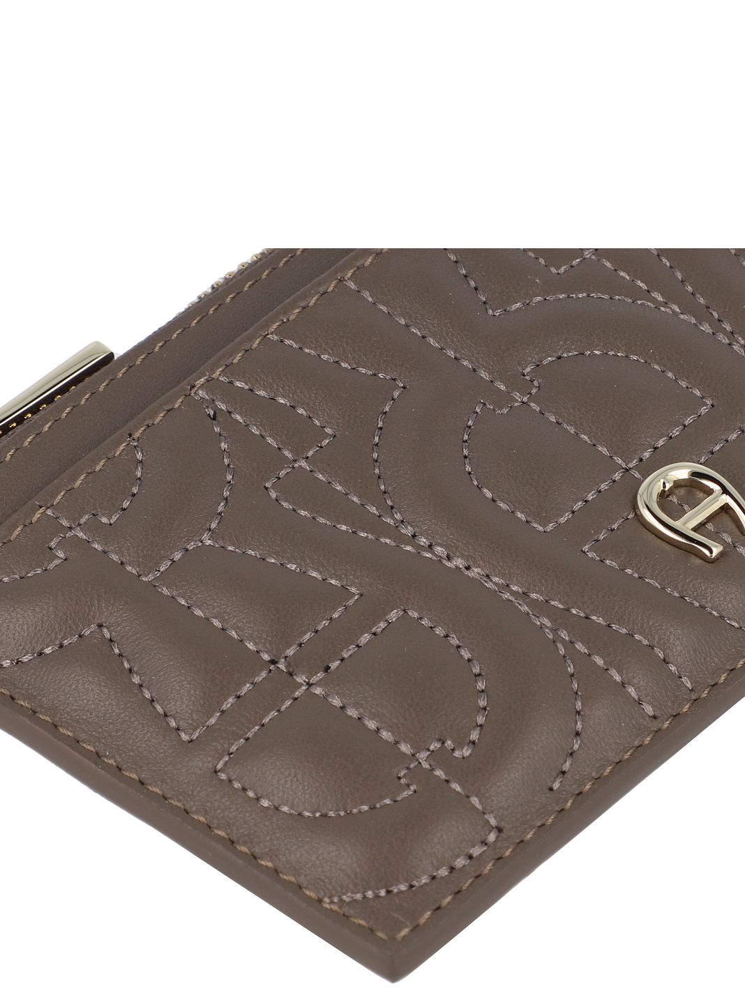 AIGNER Diadora Custodia per carta di credito Vera Pelle 14 cm