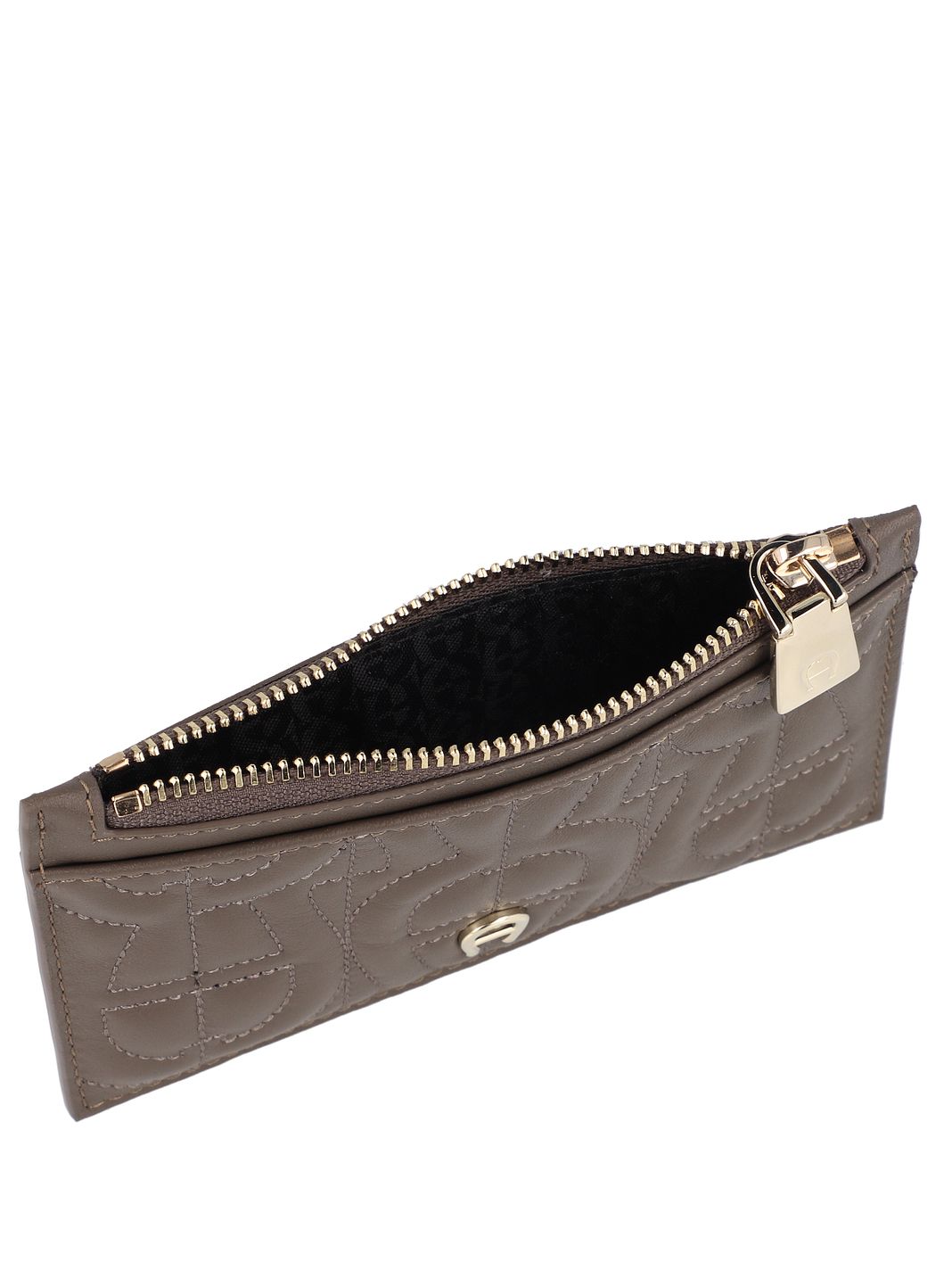 AIGNER Diadora Custodia per carta di credito Vera Pelle 14 cm