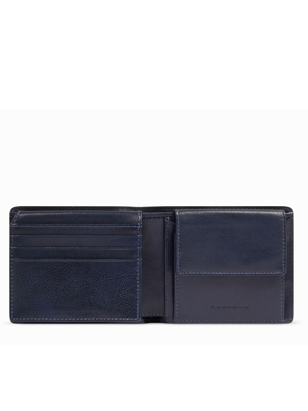 Piquadro Philip Portafoglio Protezione RFID Vera Pelle 11 cm Piquadro Philip Portafoglio Protezione RFID Vera Pelle 11 cm