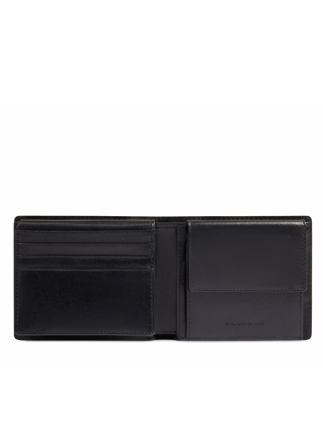 Piquadro Philip Portafoglio Protezione RFID Vera Pelle 11 cm Piquadro Philip Portafoglio Protezione RFID Vera Pelle 11 cm