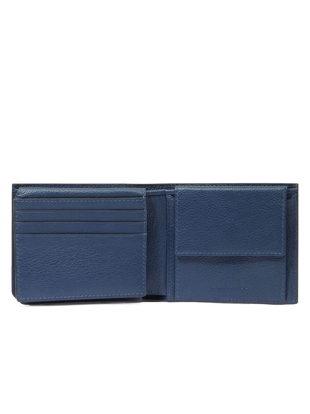 Piquadro Russel Portafoglio Protezione RFID Vera Pelle 10.5 cm Piquadro Russel Portafoglio Protezione RFID Vera Pelle 10.5 cm