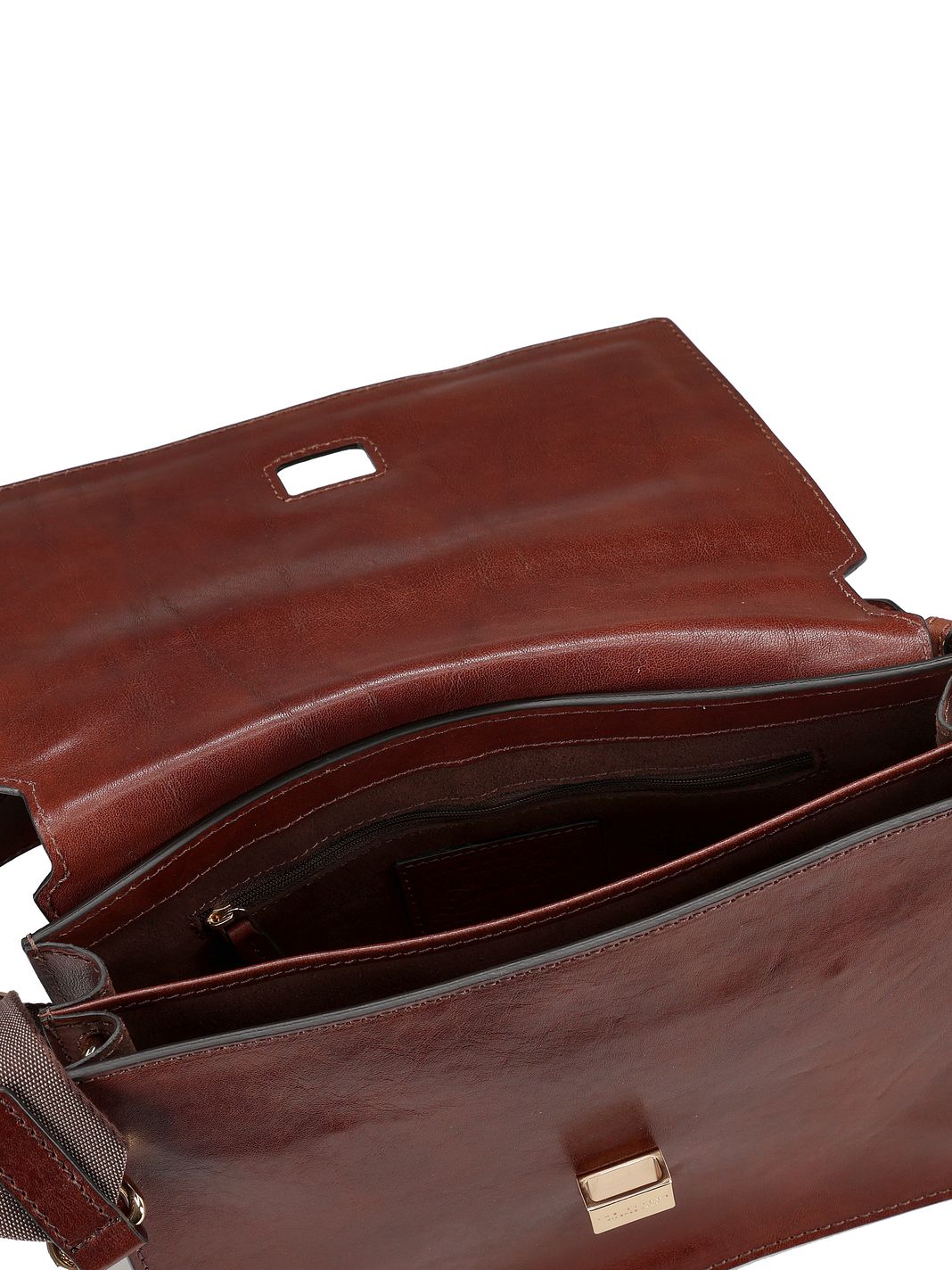 The Bridge Beatrice Bolsa de hombro Piel natural 30 cm