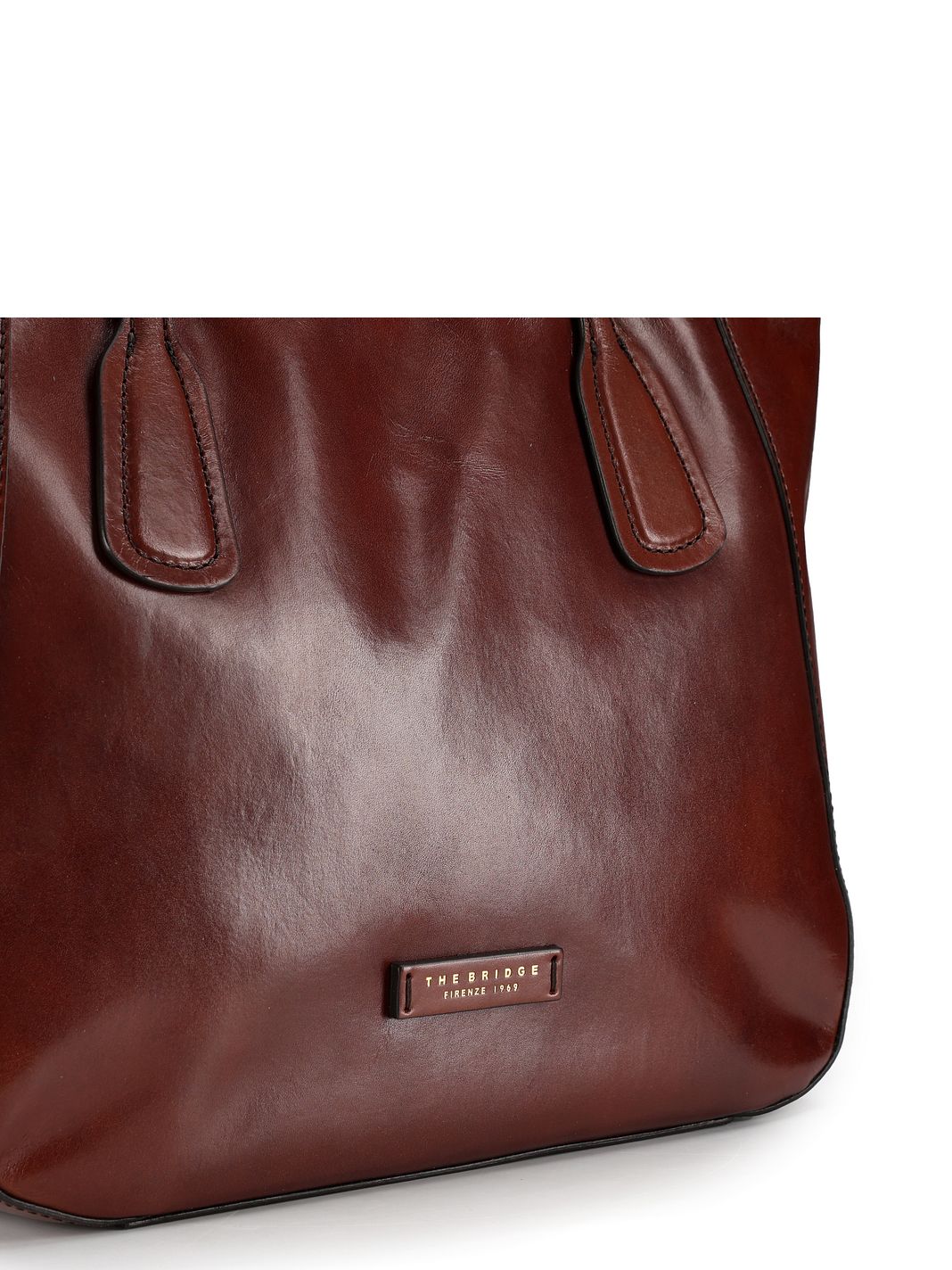 The Bridge Maddalena Bolsa de hombro Piel natural 34 cm