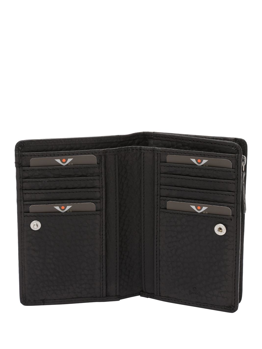 Voi Hirsch Gloria Portafoglio Protezione RFID Vera Pelle 14.5 cm