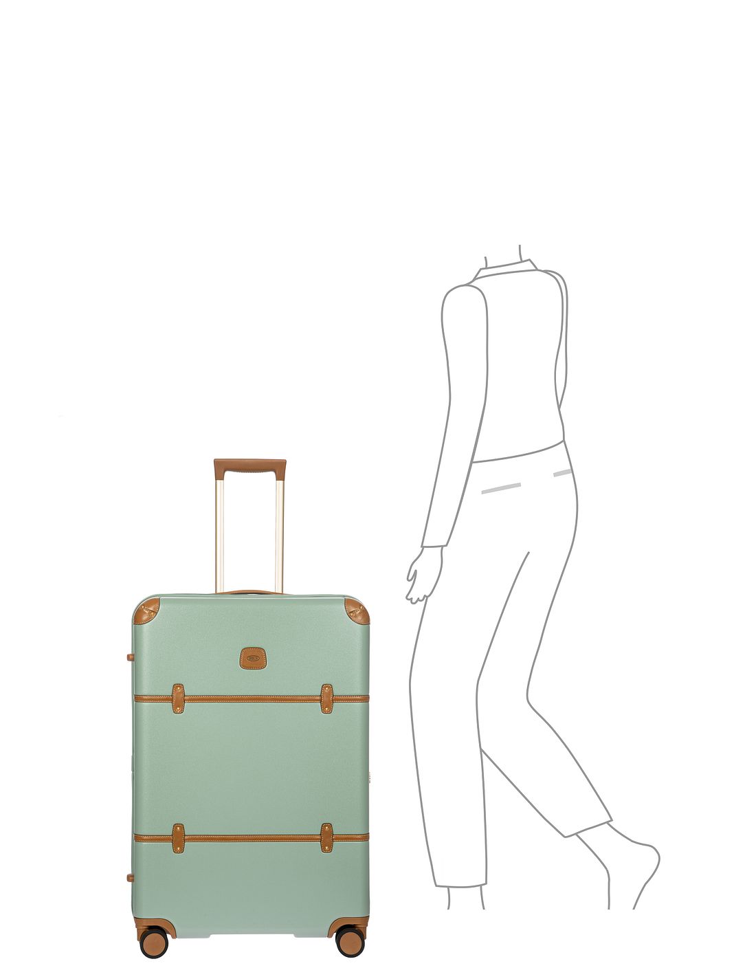 Bric's Bellagio 4 ruote Carrello 76 cm espandibile Bric's Bellagio 4 ruote Carrello 76 cm espandibile