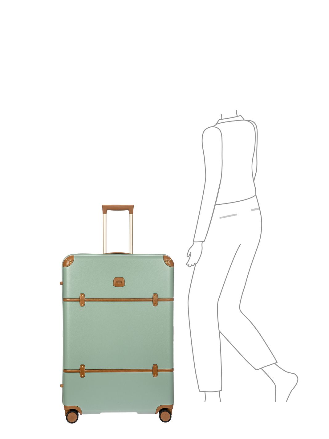 Bric's Bellagio 4 ruote Carrello 82 cm espandibile Bric's Bellagio 4 ruote Carrello 82 cm espandibile