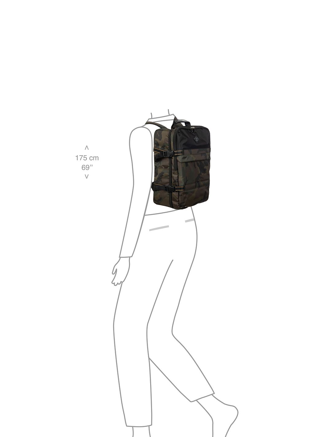 Bric's Bric's x Replay Zaino da giorno 42 cm Vano porta PC