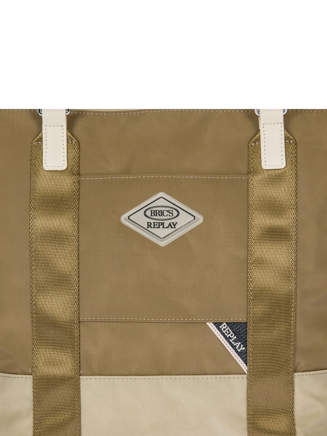 Bric's Replay Sand Woo Borsa shopper 26 cm Bric's Replay Sand Woo Borsa shopper 26 cm