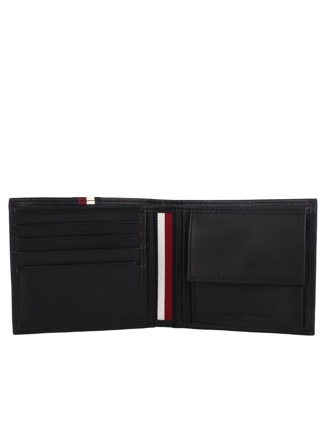 Tommy Hilfiger TH Premium Portafoglio Protezione RFID Vera Pelle 11.5 cm