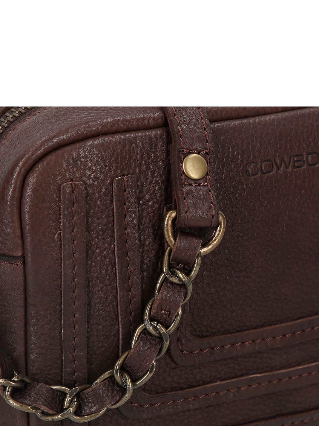 Cowboysbag Chained Feltham Borsa a tracolla Vera Pelle 22 cm Cowboysbag Chained Feltham Borsa a tracolla Vera Pelle 22 cm