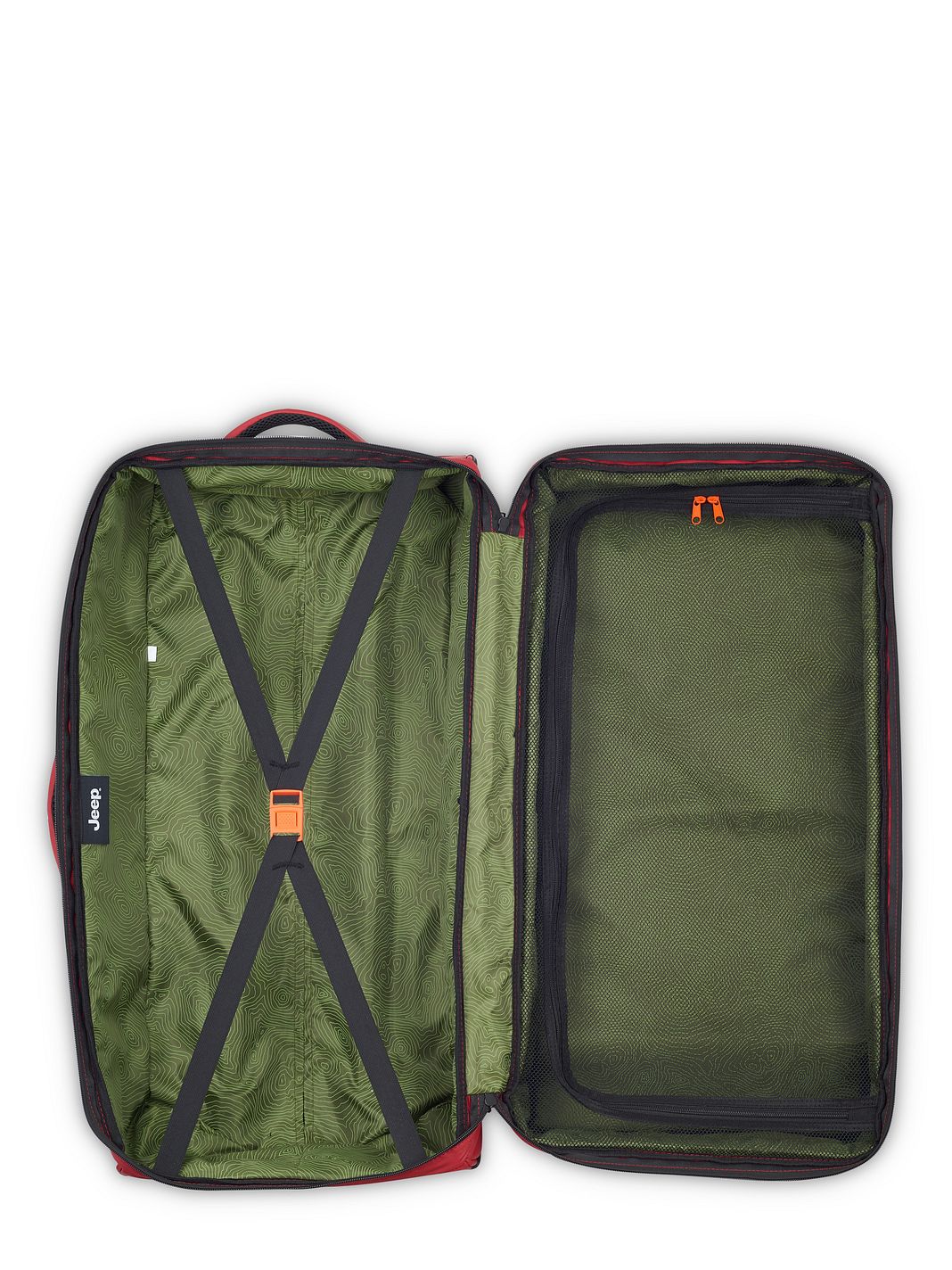 Jeep JS006B 2 ruote Borsa da viaggio 73 cm