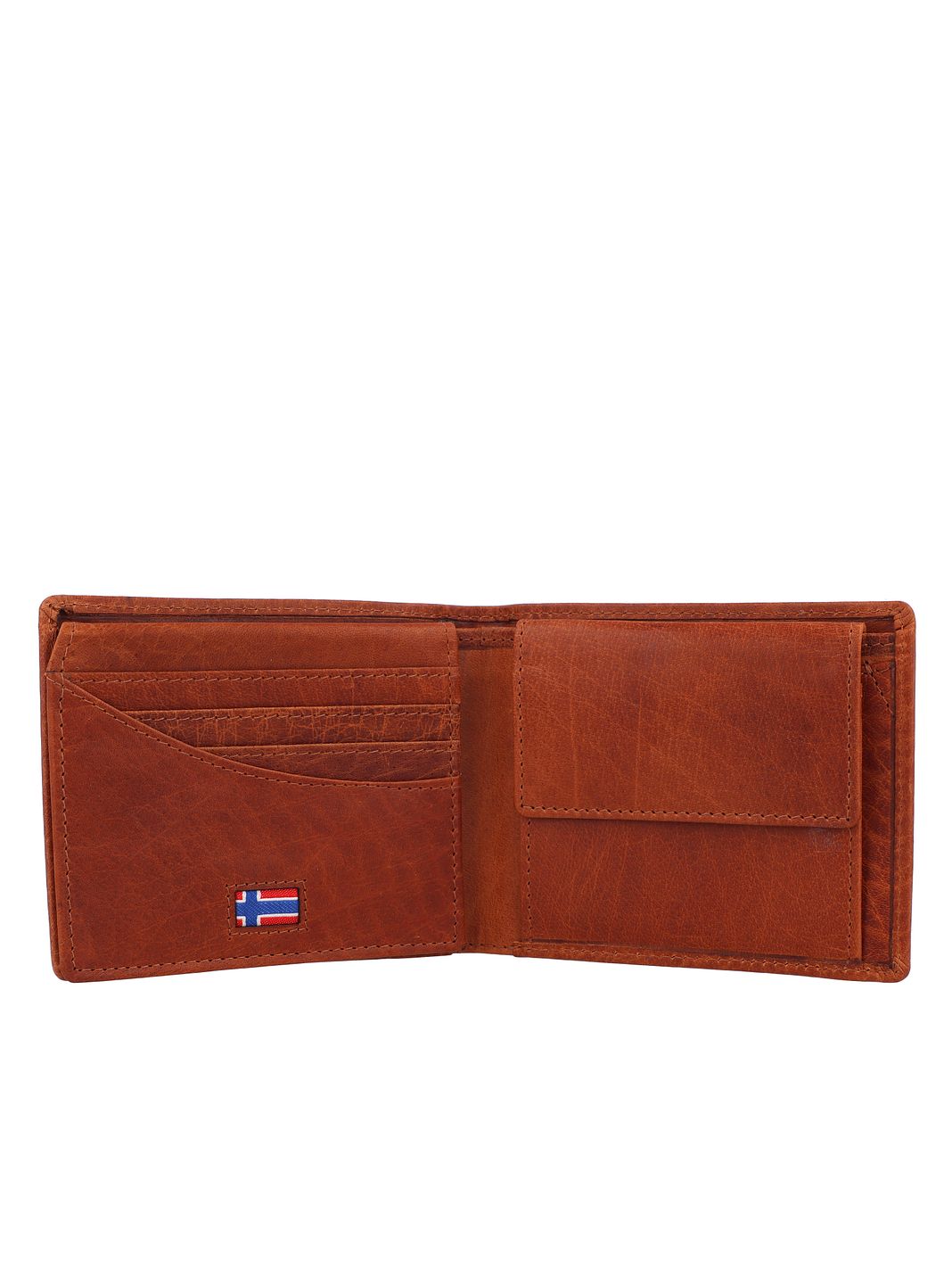 Greenburry House of Norway Portafoglio Protezione RFID Vera Pelle 12 cm Greenburry House of Norway Portafoglio Protezione RFID Vera Pelle 12 cm