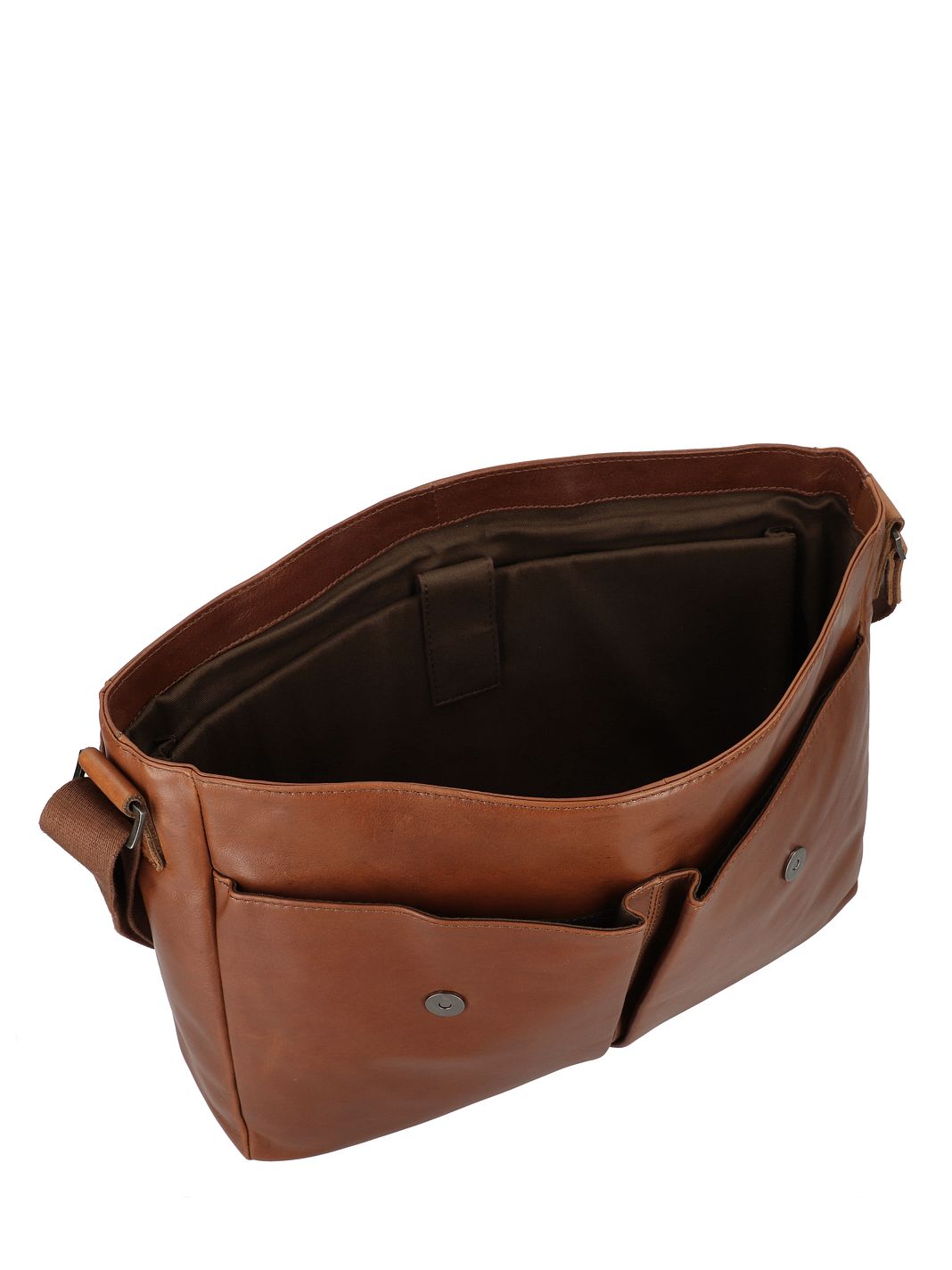 Greenburry Vintage Dokumenttaske Messenger Læder 40 cm Laptoprum