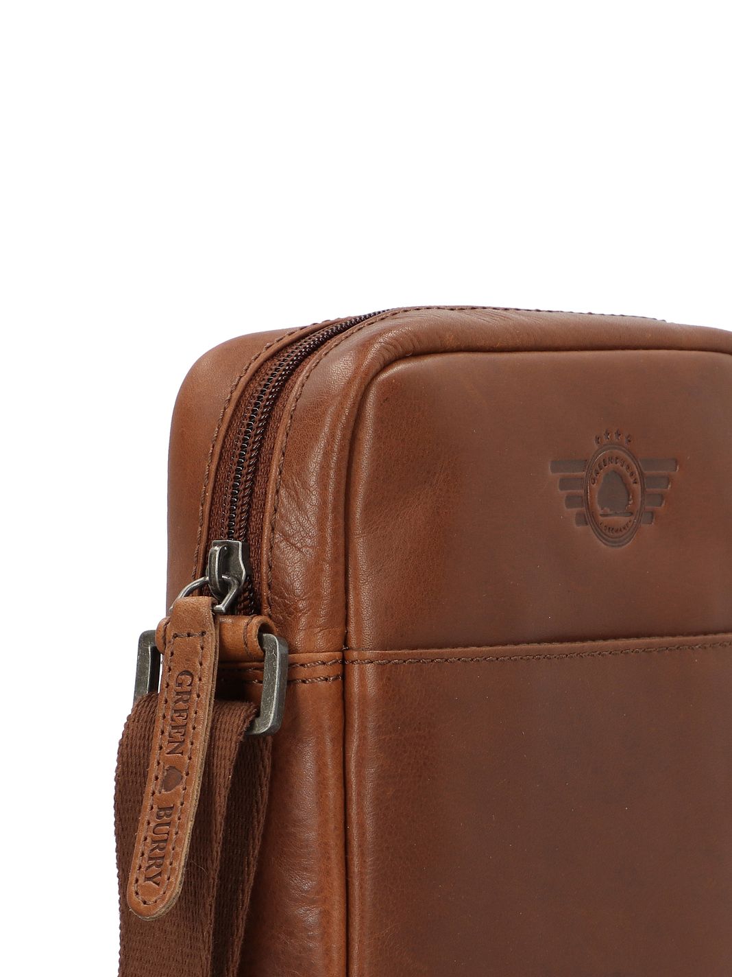 Greenburry Vintage Mini bag crossbodytaske Læder 17 cm
