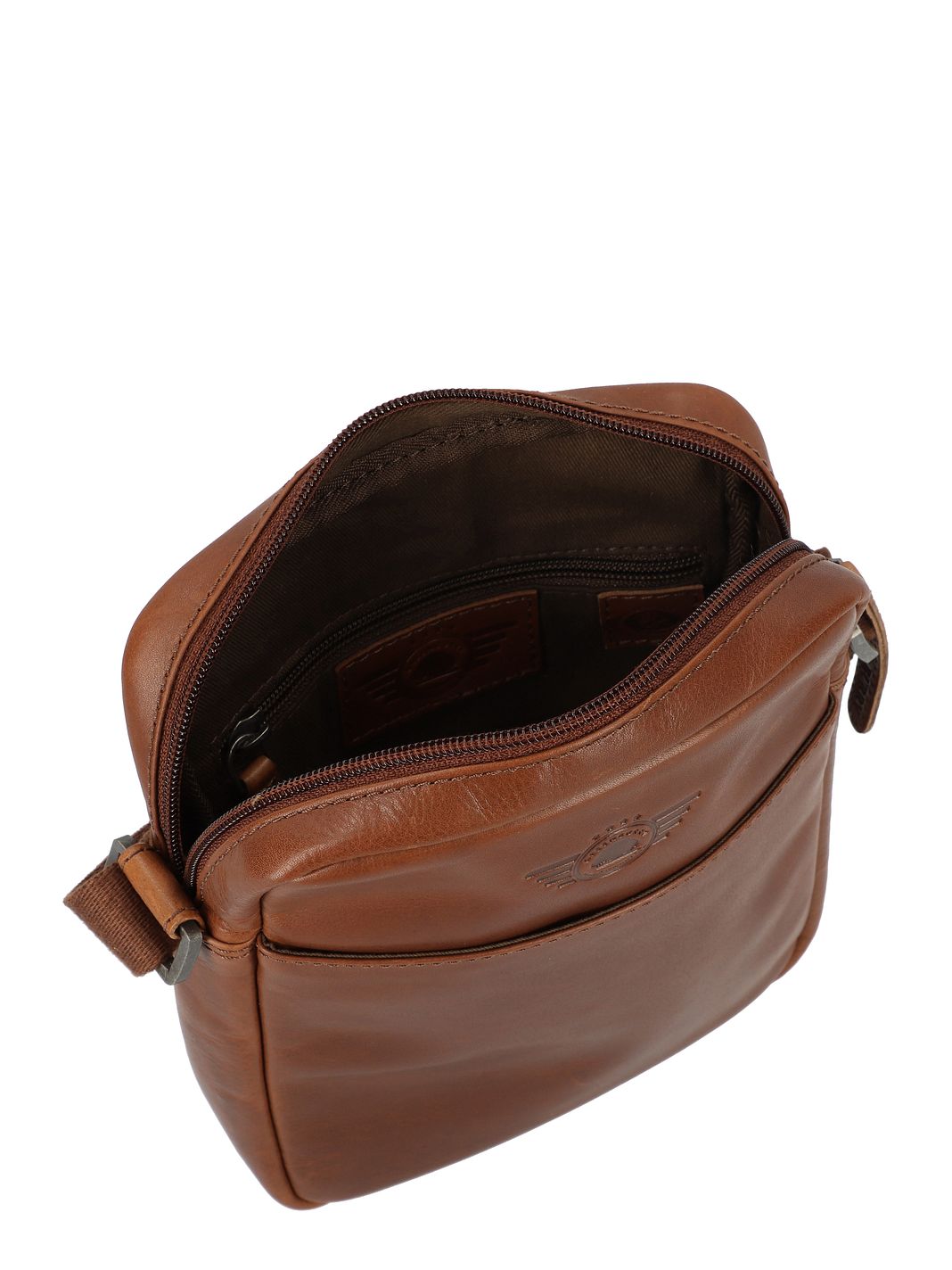 Greenburry Vintage Mini bag crossbodytaske Læder 17 cm