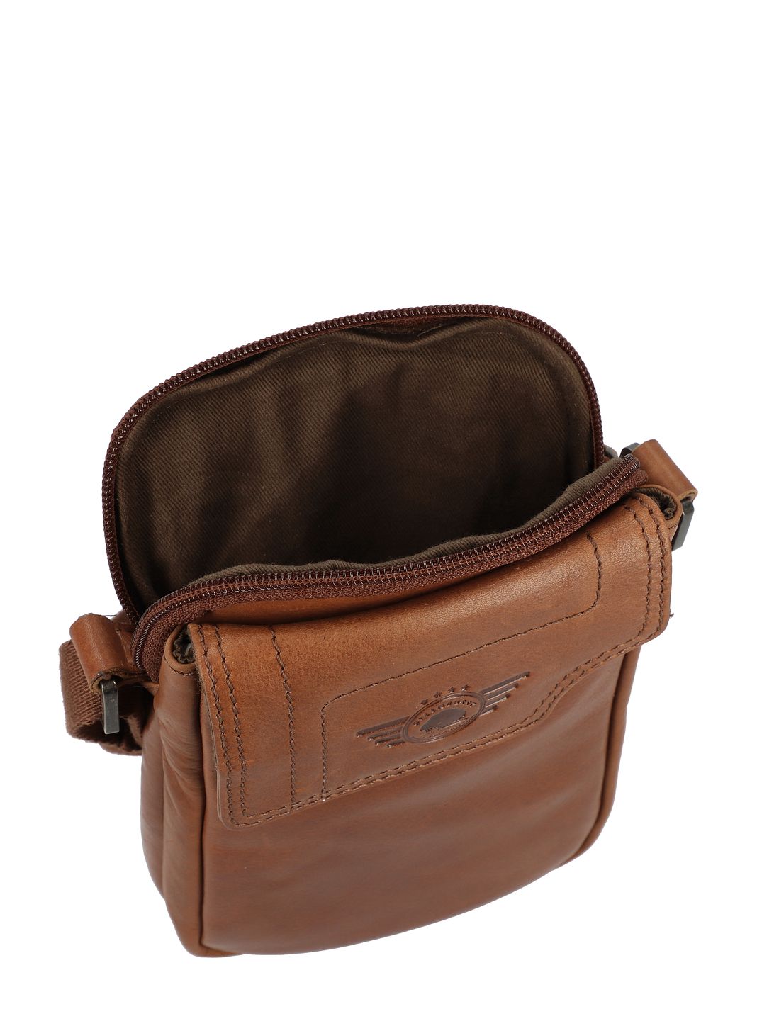 Greenburry Vintage Bolsa de hombro Piel natural 13 cm