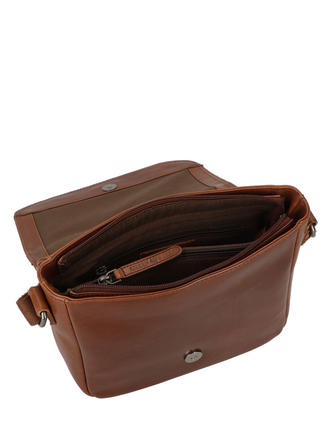 Greenburry Vintage Borsa a tracolla Vera Pelle 26 cm Greenburry Vintage Borsa a tracolla Vera Pelle 26 cm
