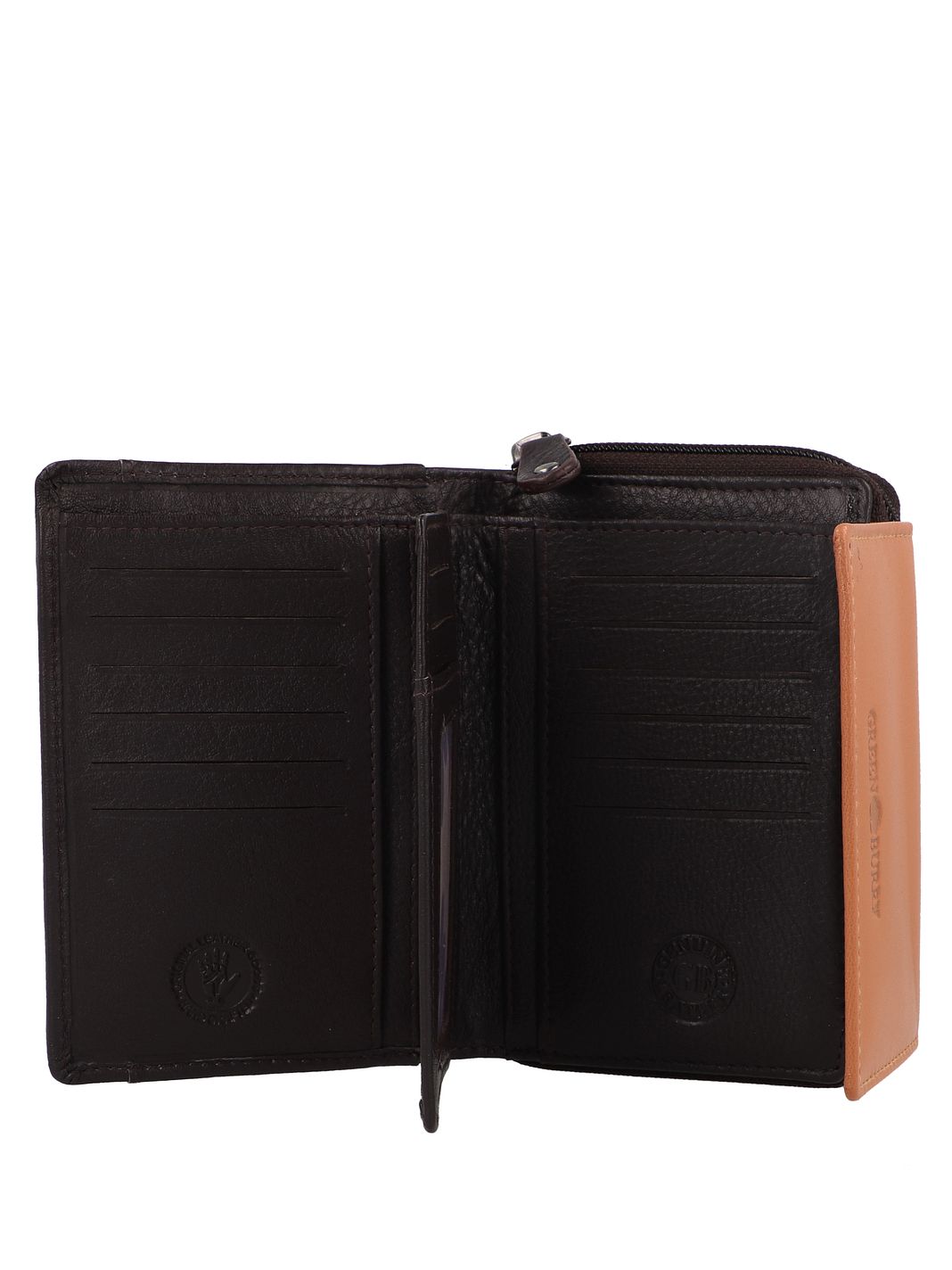 Greenburry Nappa Plånbok RFID-skydd Läder 14 cm