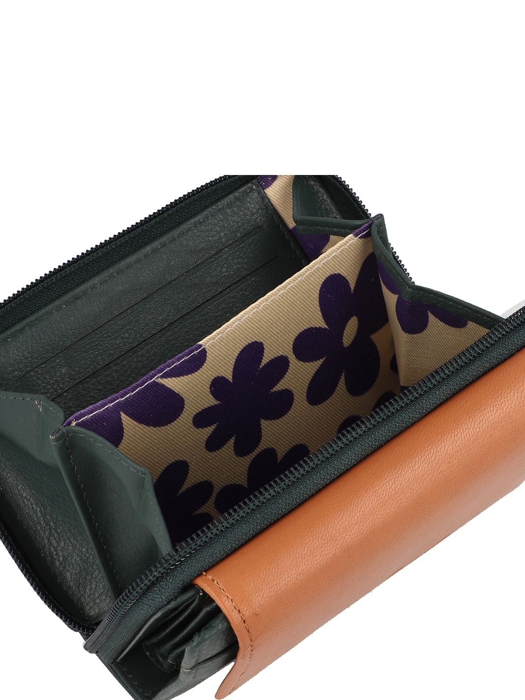 Greenburry Nappa Plånbok RFID-skydd Läder 14 cm