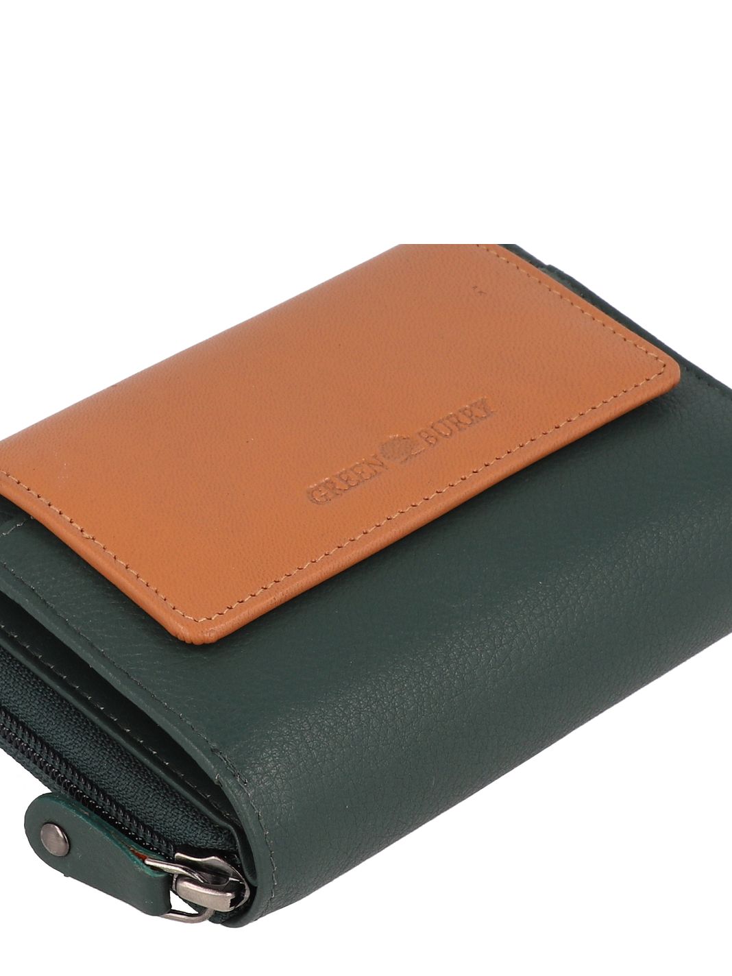 Greenburry Nappa Plånbok RFID-skydd Läder 14 cm
